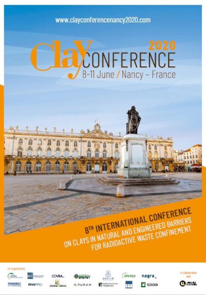 Clay Conference 2020 811 June 2020, Nancy, France. Due to COVID19